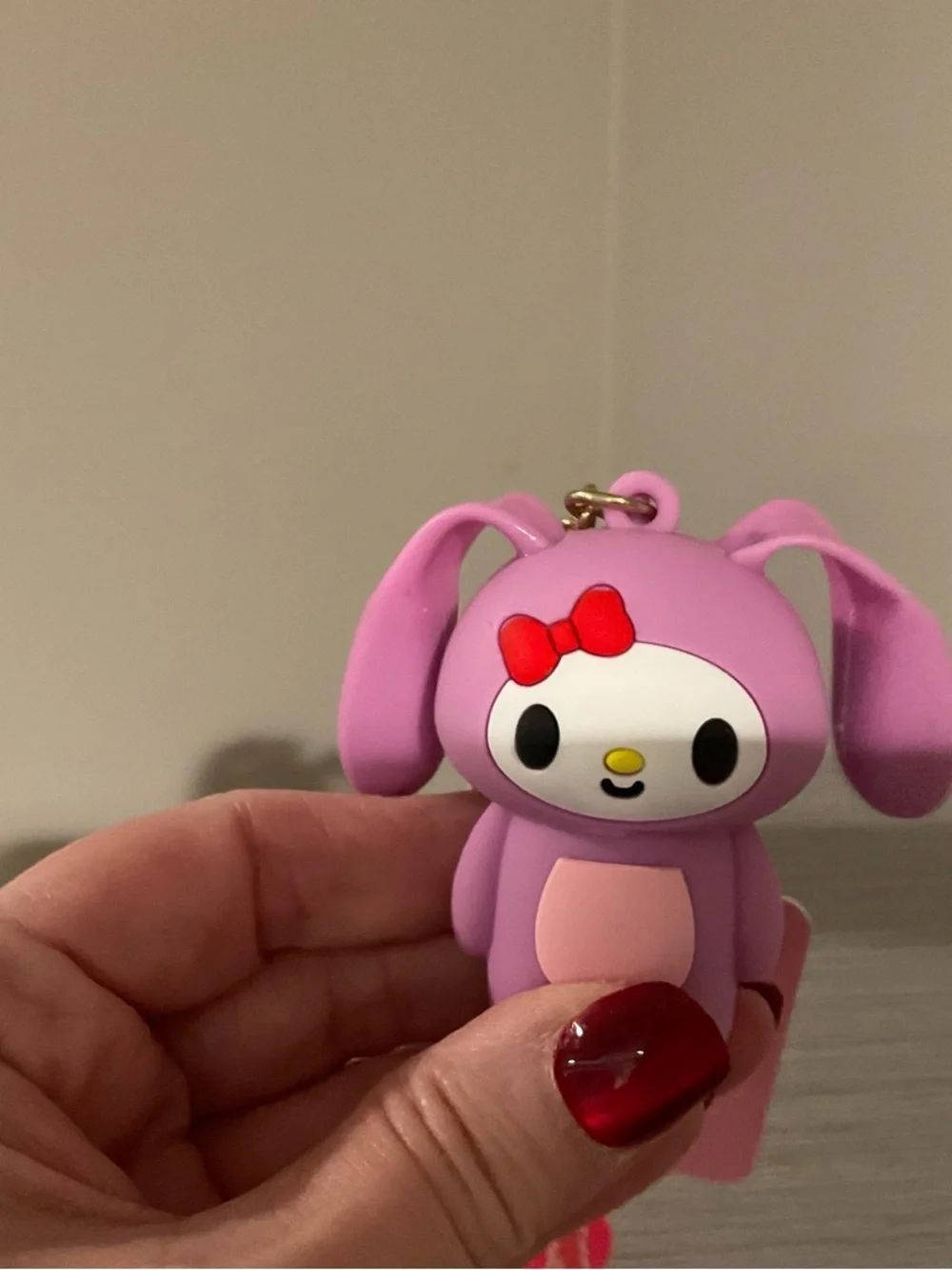 Sanrio My Melody Light up Keychain Pendant